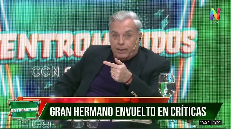 Santiago del Moro se contradijo al hablar de la violencia en Gran Hermano y quedó expuesto: el video