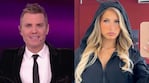 Santiago del Moro y Lucía Patrone (Fotos: captura Telefe y Instagram @luchipatroo)