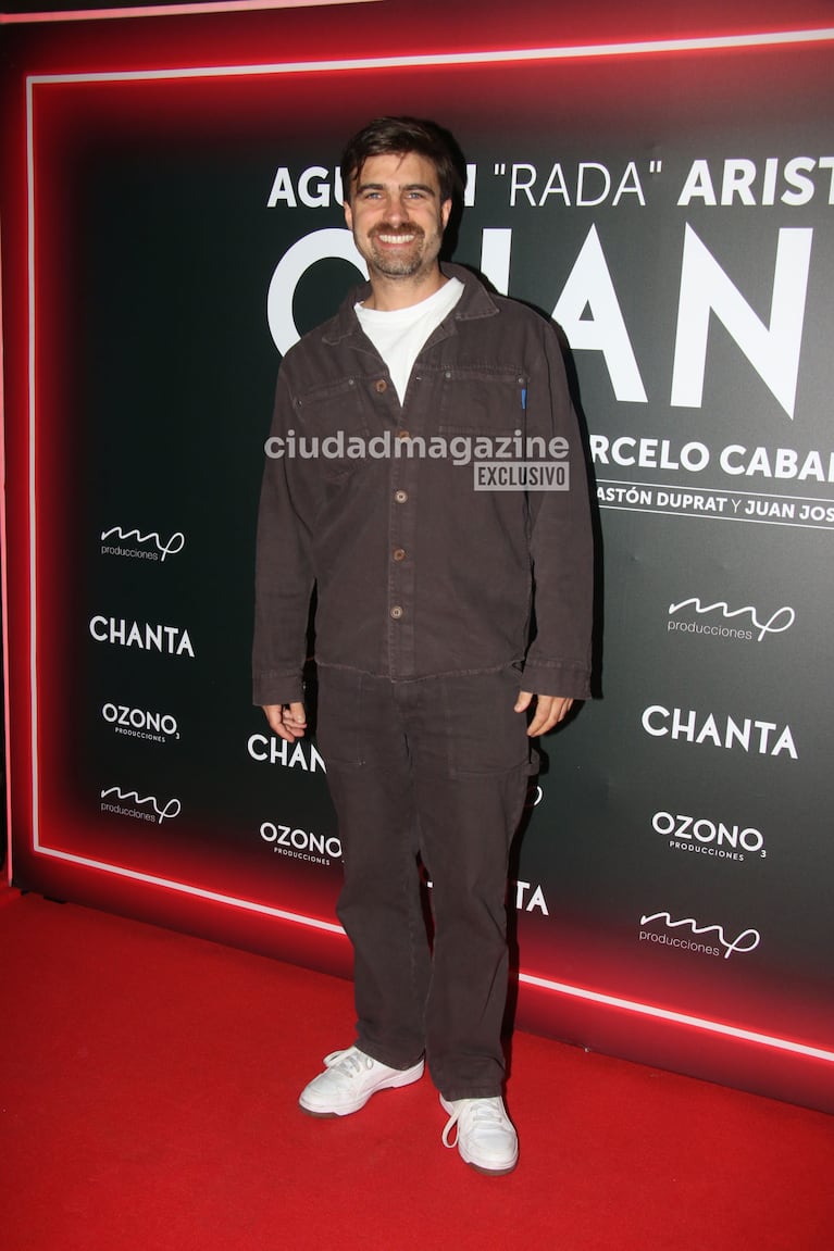 Santiago Ramundo en el estreno de Agustín 'Soy Rada' Aristarán (Foto: Movilpress).