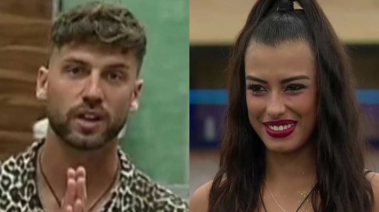 Santiago "Tato" Algorta y Luz Tito de Gran Hermano (Foto: capturas Telefe)