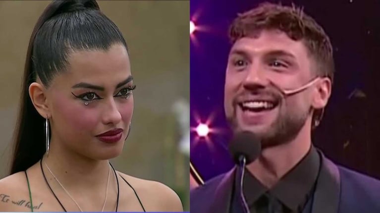 Santiago "Tato" Algorta y Luz Tito de Gran Hermano (Foto: capturas Telefe)