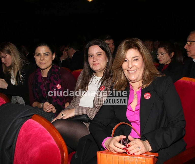 Sara Stewart Brown, Barbara Lanata y Andrea Rodríguez (Foto: Movilpress)