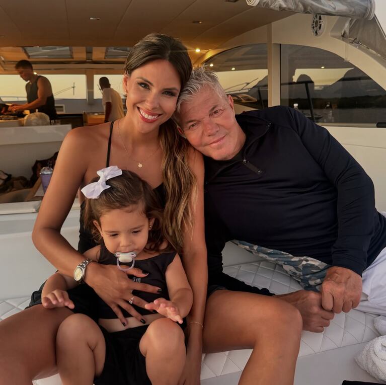 Sarah Burlando y su papá hicieron "match". Foto: IG | barbaritafranco21