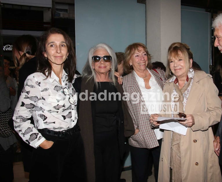 Saula Benavente, Ana María Picchio y Soledad Silveyra (Foto: Movilpress)
