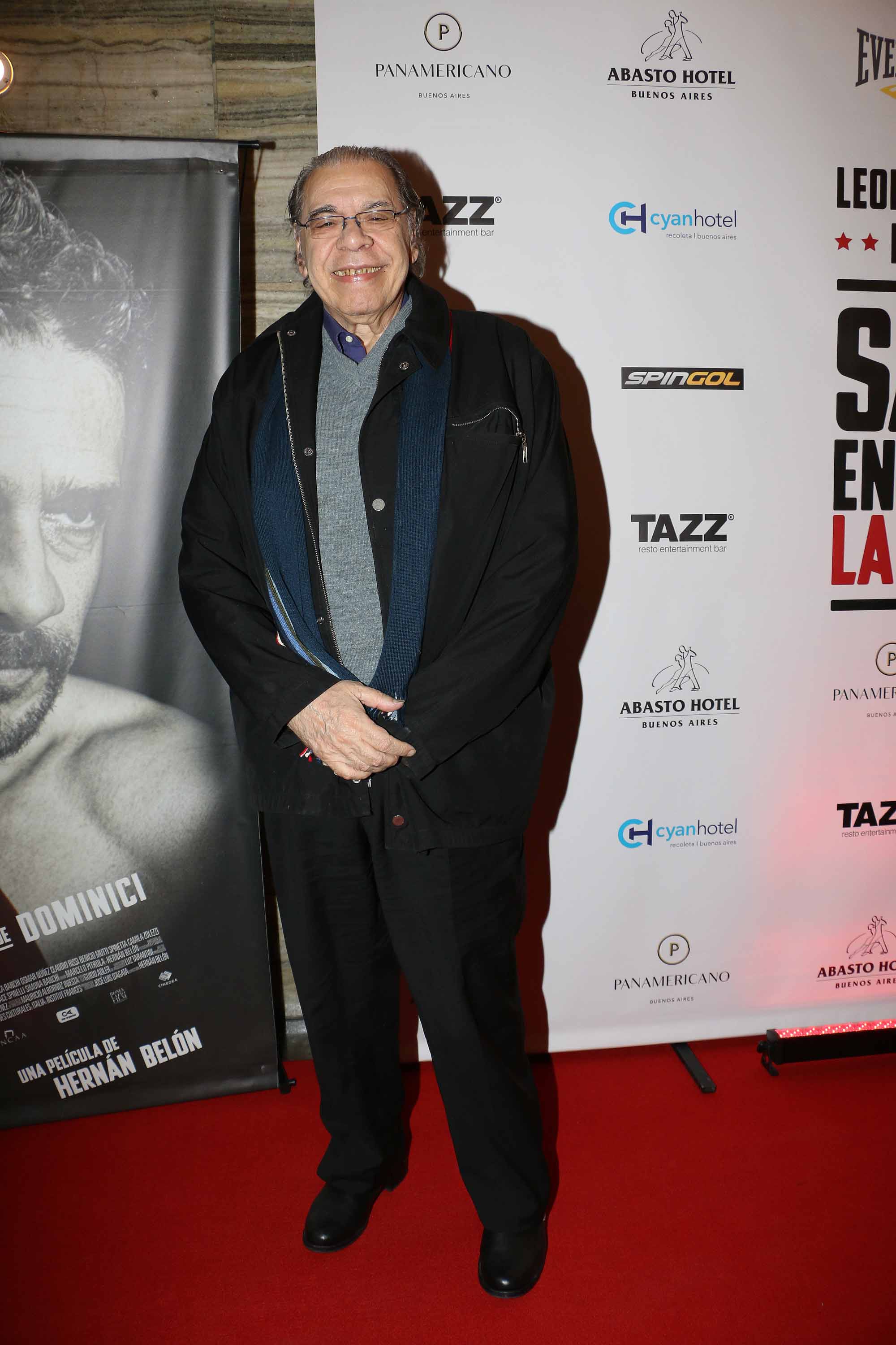 Sbaraglia y Eva de Dominici, risas y complicidad en la premiere de su filme. (Foto: Movilpress)