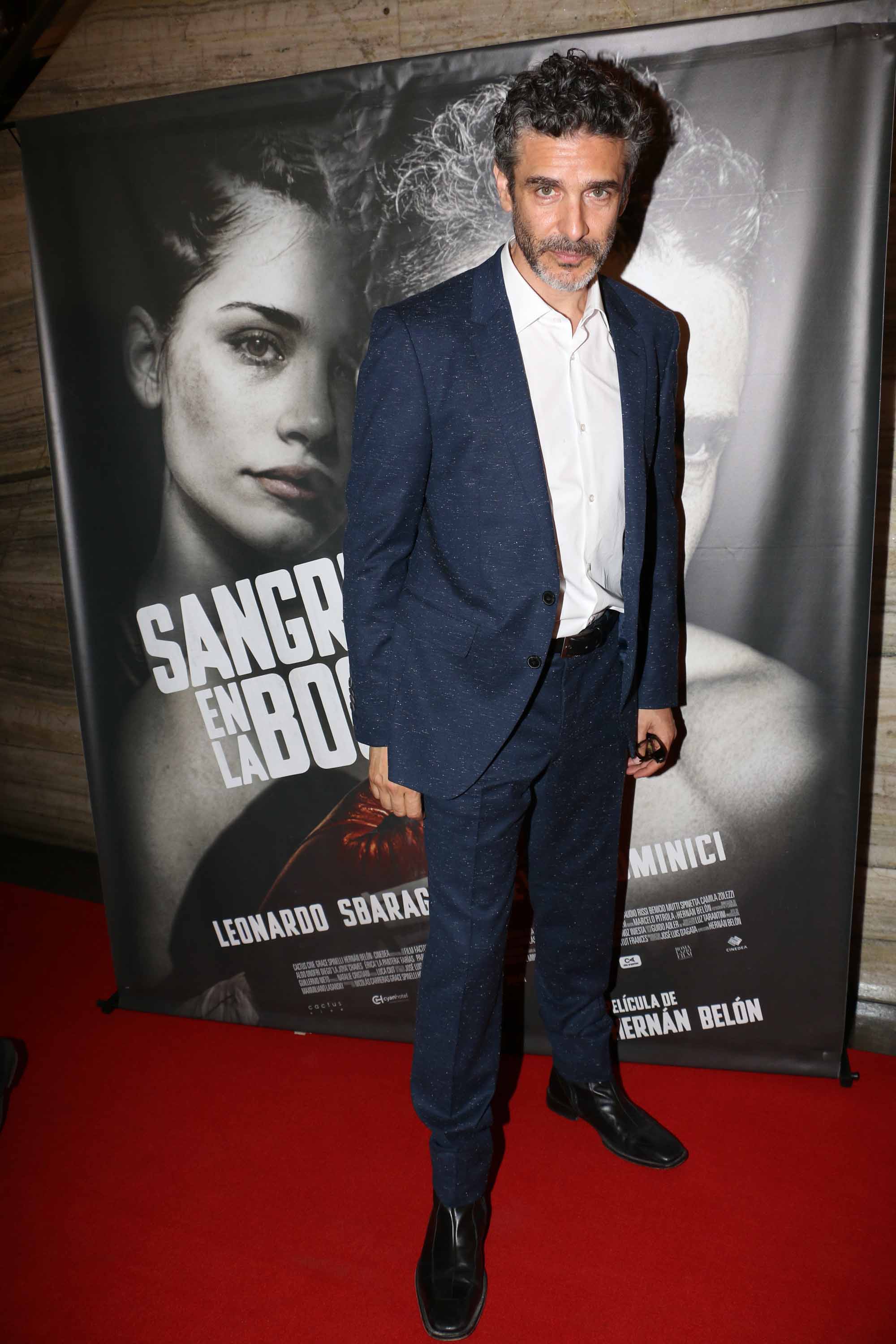 Sbaraglia y Eva de Dominici, risas y complicidad en la premiere de su filme. (Foto: Movilpress)