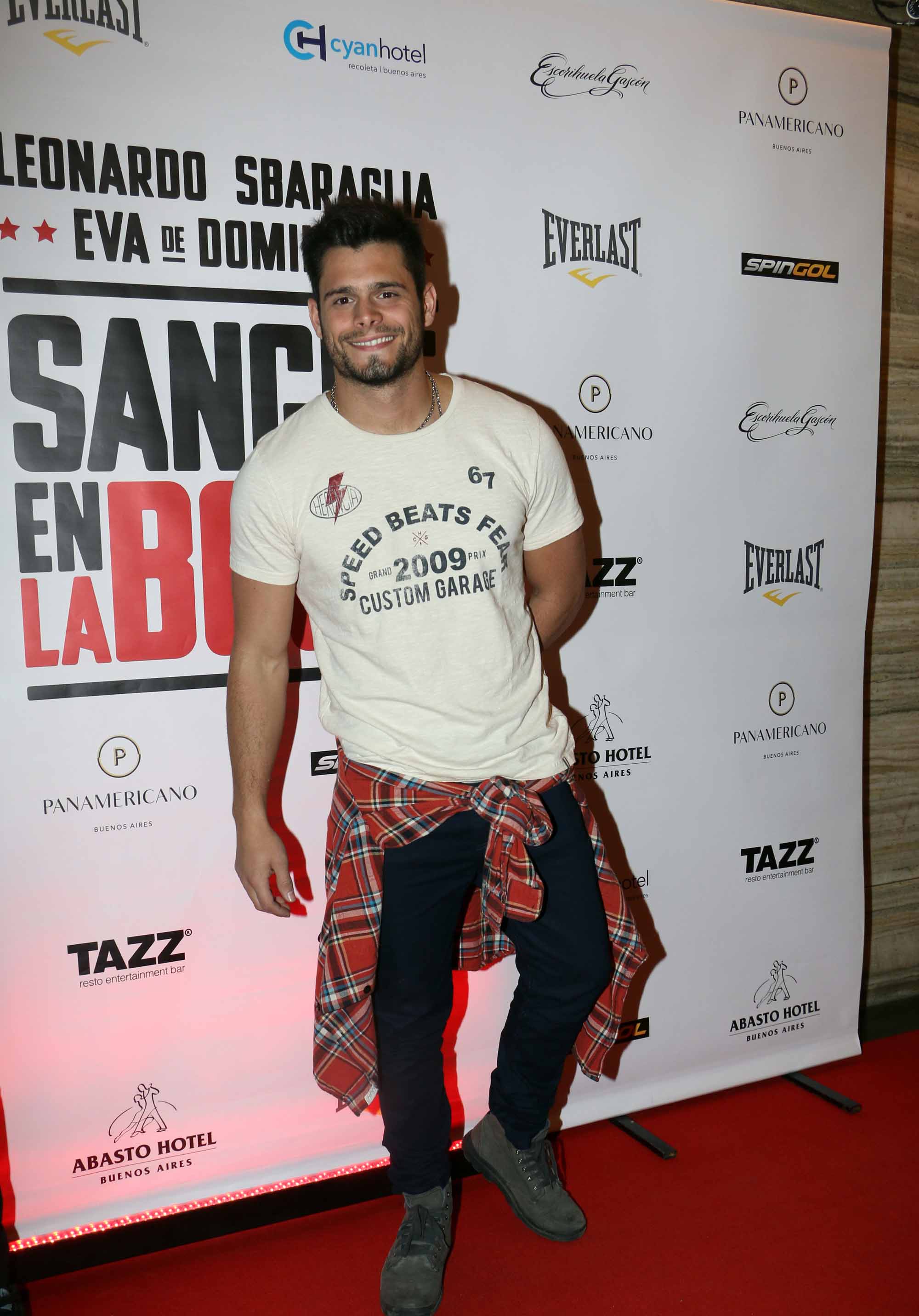 Sbaraglia y Eva de Dominici, risas y complicidad en la premiere de su filme. (Foto: Movilpress)