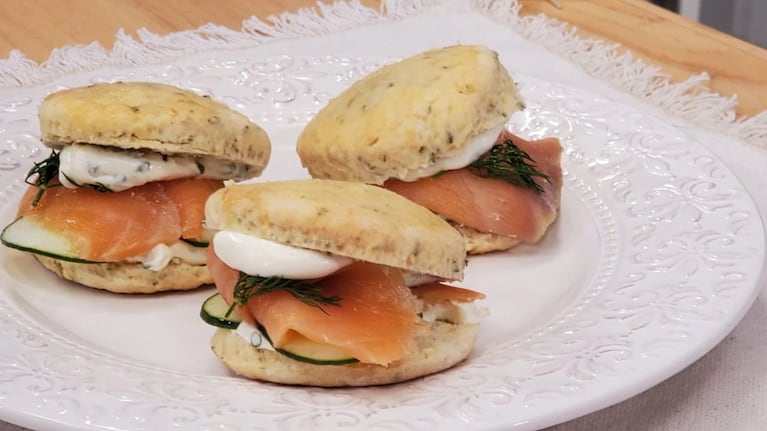 Scones de hierbas y crema: receta fácil
