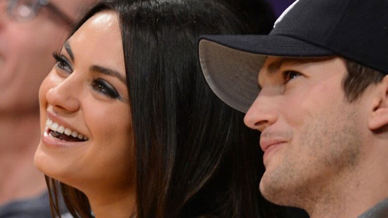 Se casaron Mila Kunis y Ashton Kutcher.