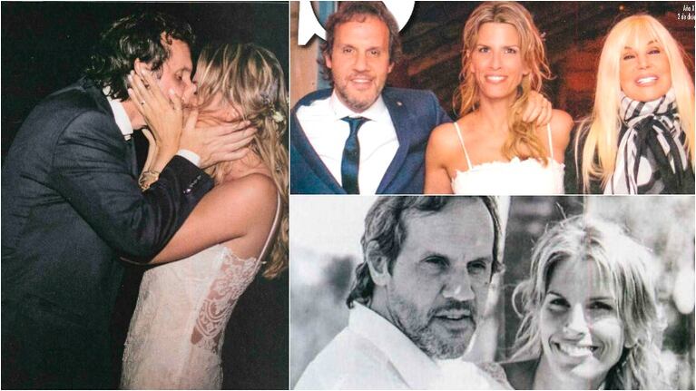 Se casó Carolina, la media hermana de Susana Giménez. Foto: Semanario