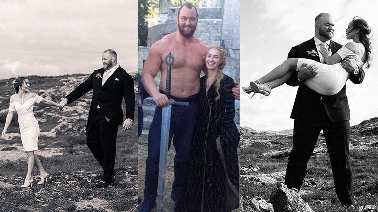 Se casó Hafthor Julius Bjornsson, el actor que interpreta a La Montaña de Game of Thrones