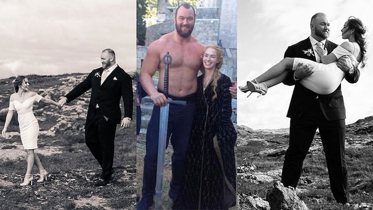 Se casó Hafthor Julius Bjornsson, el actor que interpreta a La Montaña de Game of Thrones