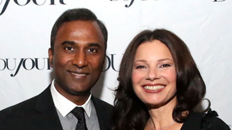 ¡Se casó La Niñera! Fran Drescher contrajo matrimonio con el creador del e-mail Shiva Ayyadurai. (Foto: Web)