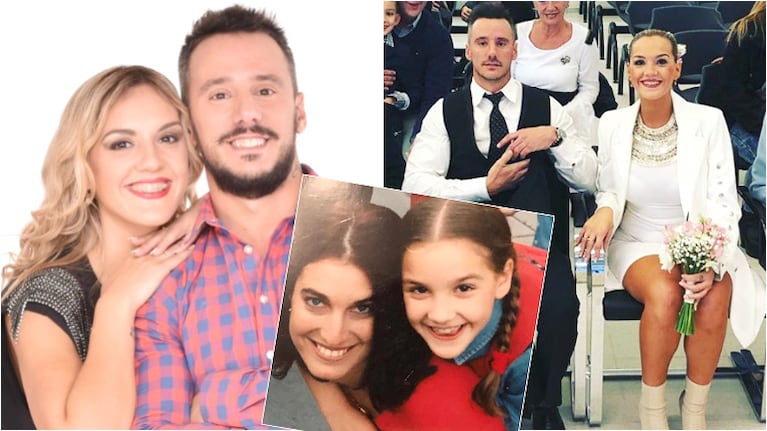 Se casó Nadia Di Cello, la actriz de Chiquititas (Fotos: Instagram y Web)