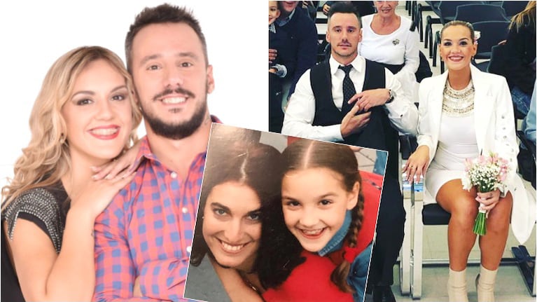 Se casó Nadia Di Cello, la actriz de Chiquititas (Fotos: Instagram y Web)
