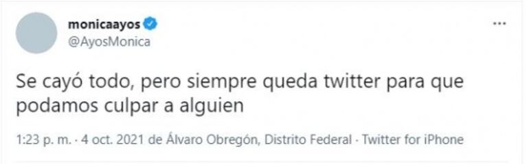 Se cayeron WhatsApp, Facebook e Instagram y los famosos reaccionaron a través de Twitter