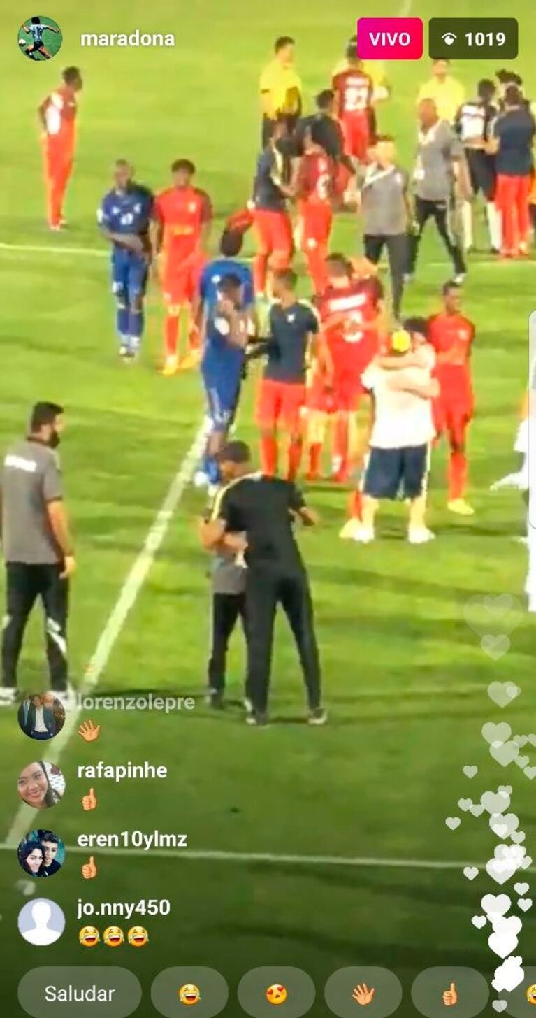 ¡Se confirmó! Maradona no estará en el casamiento de Dalma: las imágenes de Diego en Dubai
