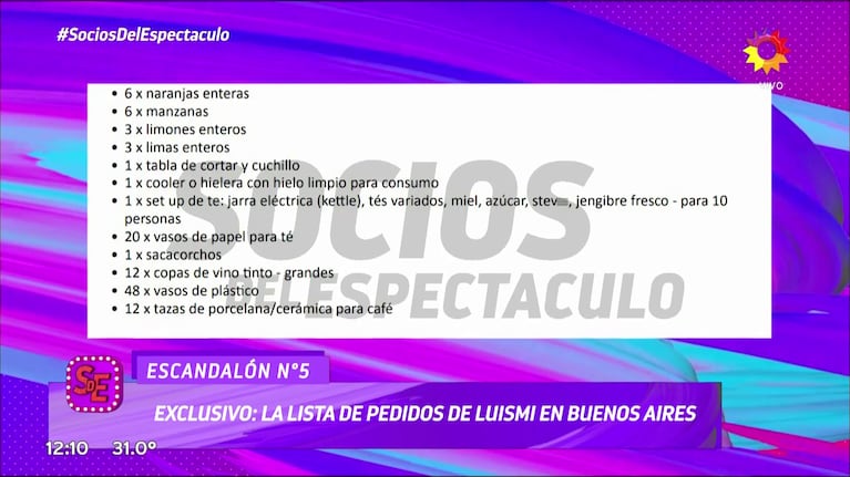 Se conocieron las insólitas exigencias de Luis Miguel para sus recitales en Argentina