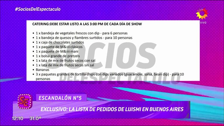 Se conocieron las insólitas exigencias de Luis Miguel para sus recitales en Argentina