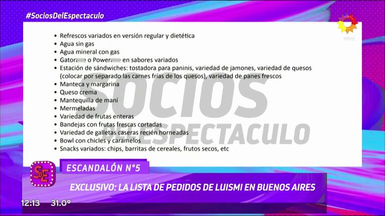 Se conocieron las insólitas exigencias de Luis Miguel para sus recitales en Argentina