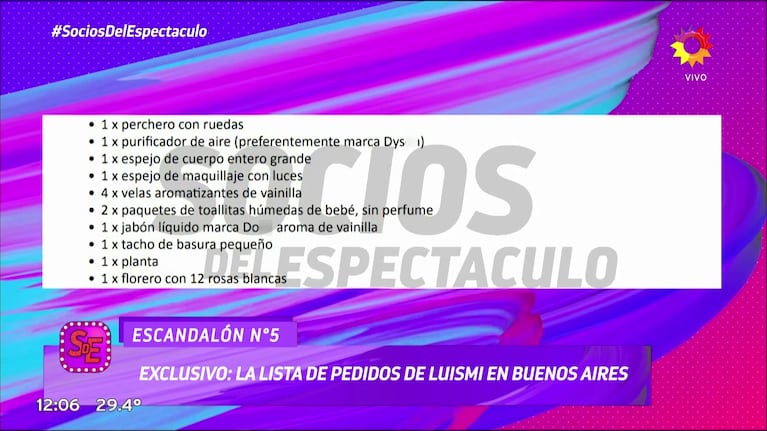 Se conocieron las insólitas exigencias de Luis Miguel para sus recitales en Argentina