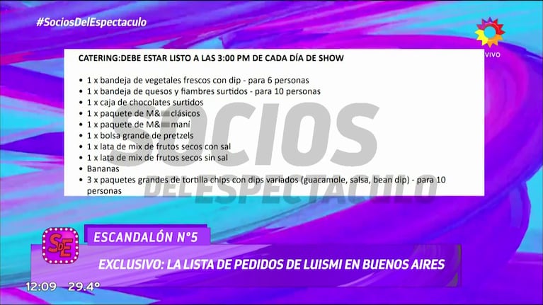 Se conocieron las insólitas exigencias de Luis Miguel para sus recitales en Argentina