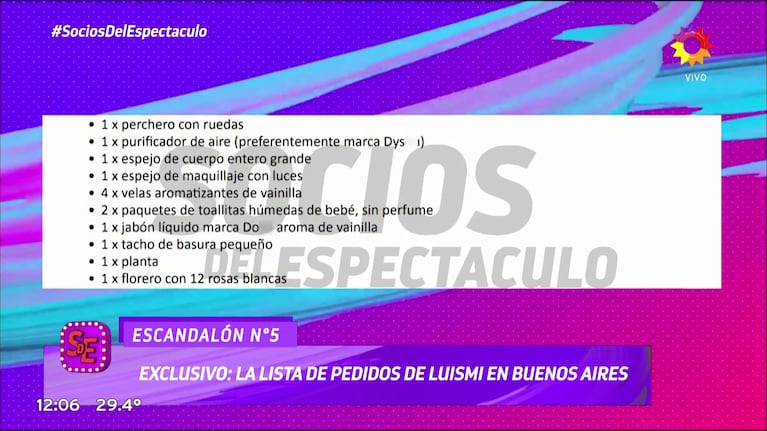 Se conocieron las insólitas exigencias de Luis Miguel para sus recitales en Argentina