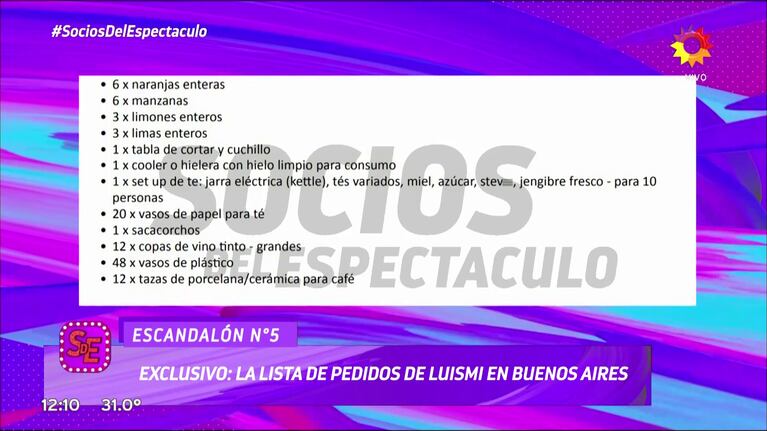 Se conocieron las insólitas exigencias de Luis Miguel para sus recitales en Argentina