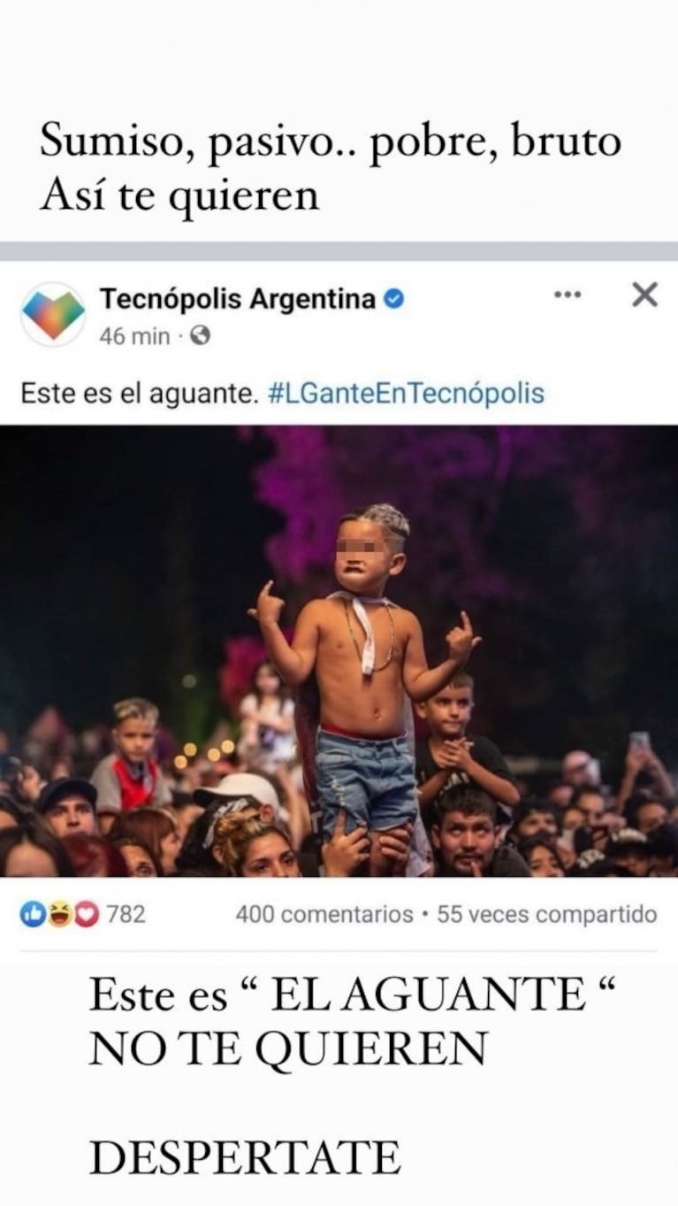 Se conoció la millonaria cifra que Viviana Canosa le pedirá a L-Gante en la Justicia: “15 millones de pesos”