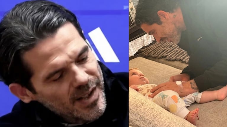 Se conoció la primera foto de Fernando Gago tras el infarto