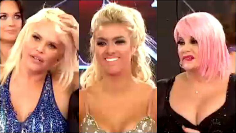 Se define el lunes: Nazarena Vélez, Ailén Bechara y Carmen Barbieri, quedaron en el duelo teléfonico (Foto: Captura)