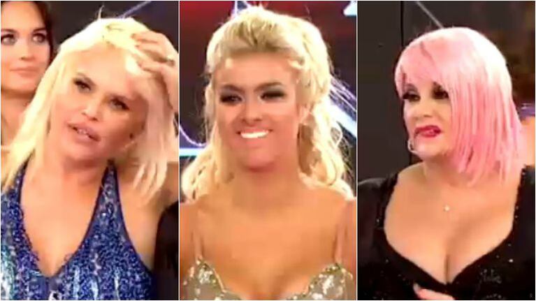 Se define el lunes: Nazarena Vélez, Ailén Bechara y Carmen Barbieri, quedaron en el duelo teléfonico (Foto: Captura)