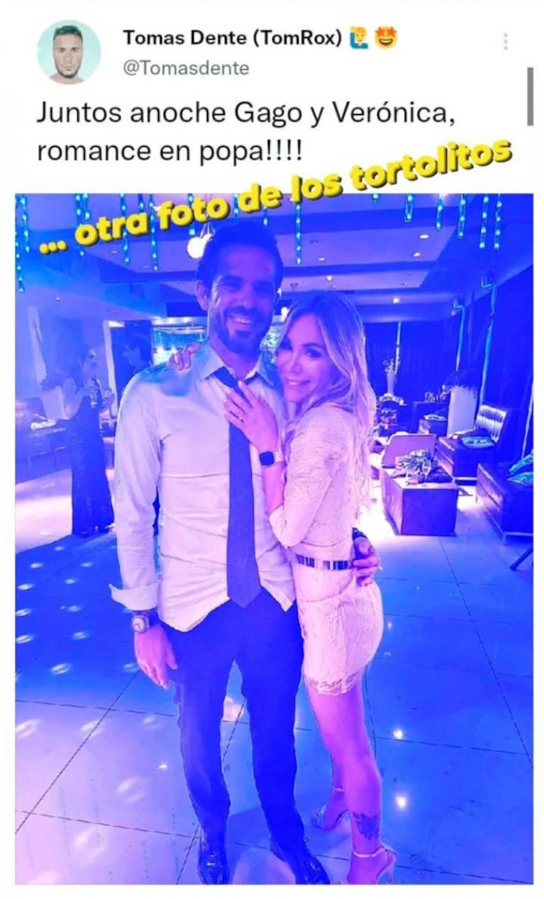 Se filtró la primera foto de Fernando Gago con su nueva pareja, tras su escandalosa separación de Gisela Dulko