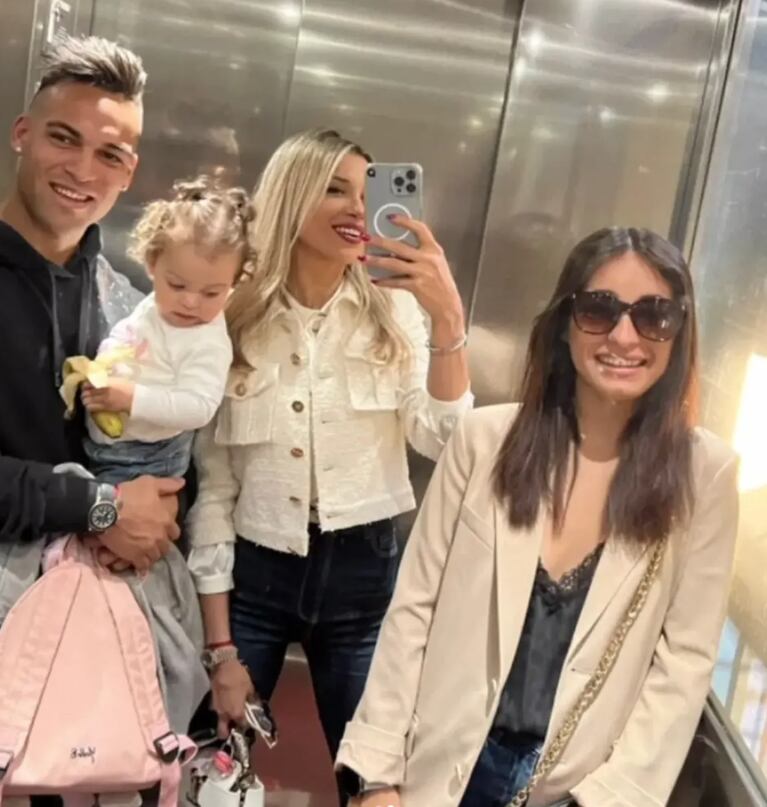 Se filtró la única foto de la familia de Lautaro Martínez con la niñera que murió tras ser despedida