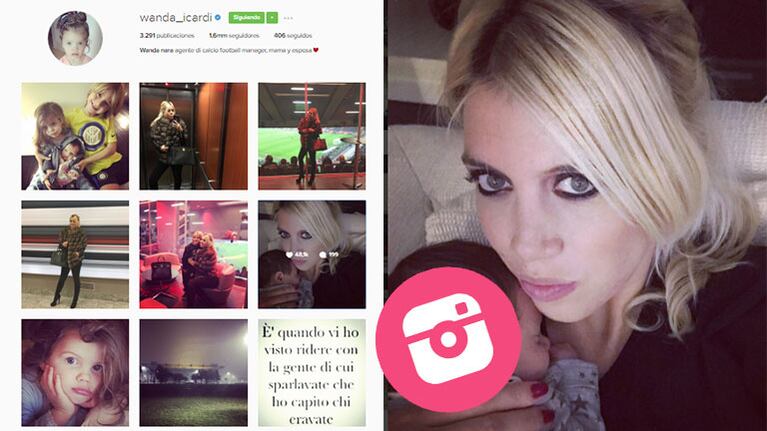 ¡Se hartó! Mirá qué hizo Wanda Nara en Instagram.