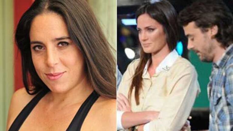 Se lesionó Vanesa Millán, coach de Paula y Peter. (Fotos: Web)