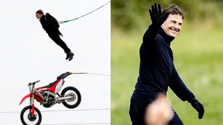 Se reanudó la filmación de Misión Imposible 7 y se viralizó una increíble escena de acción de Tom Cruise 