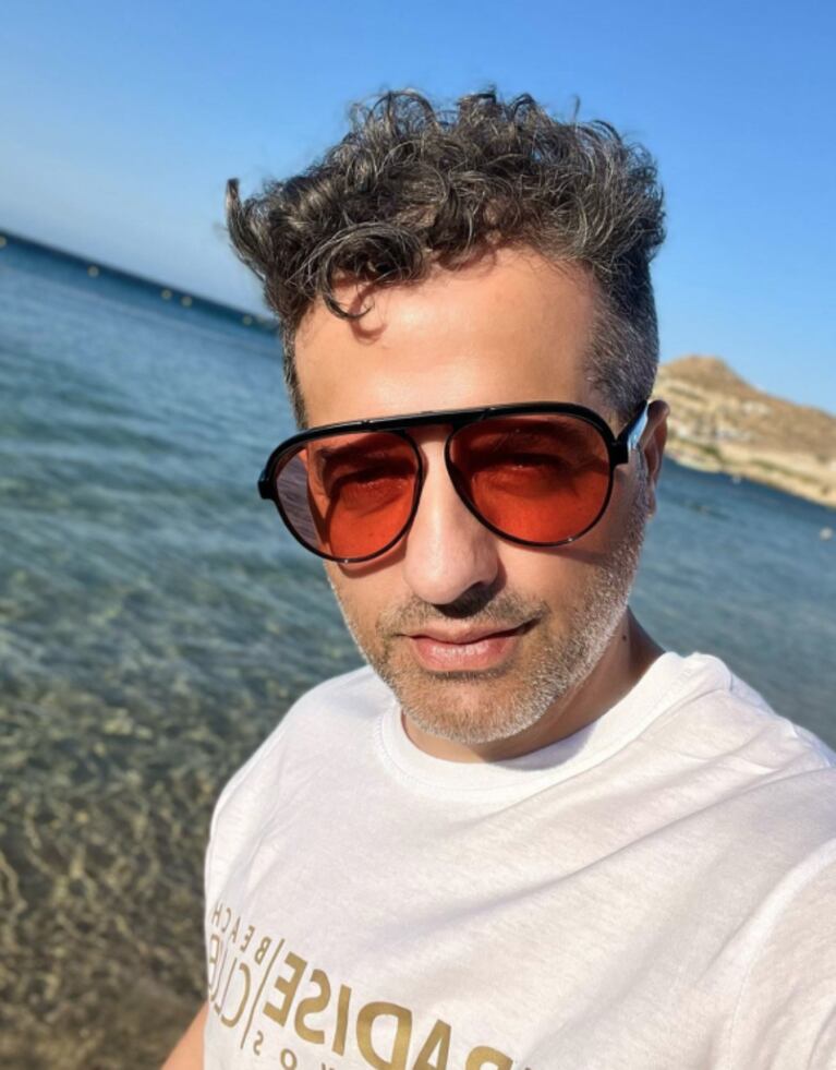 Se supo a dónde y con quién Ángel de Brito se fue de vacaciones a un destino paradisíaco