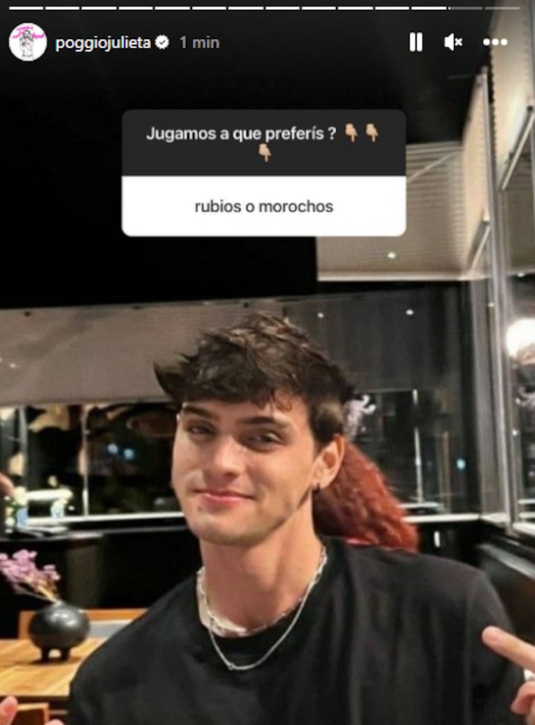Se supo quién es el hombre que enamoró a Julieta Poggio