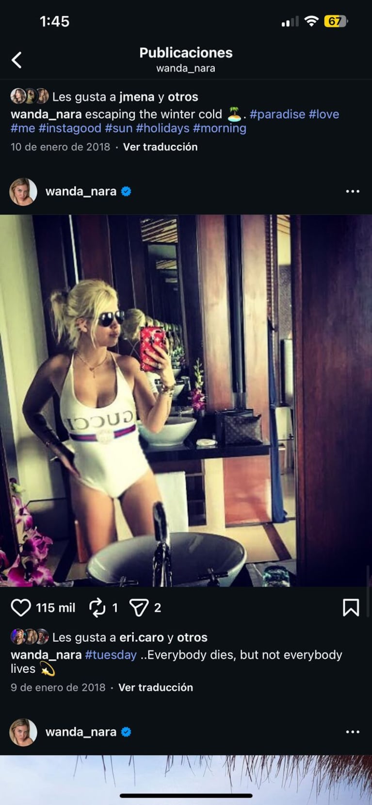 Se viralizaron fotos de Wanda Nara e Icardi en el lugar donde hoy está Migueles: las impactantes coincidencias
