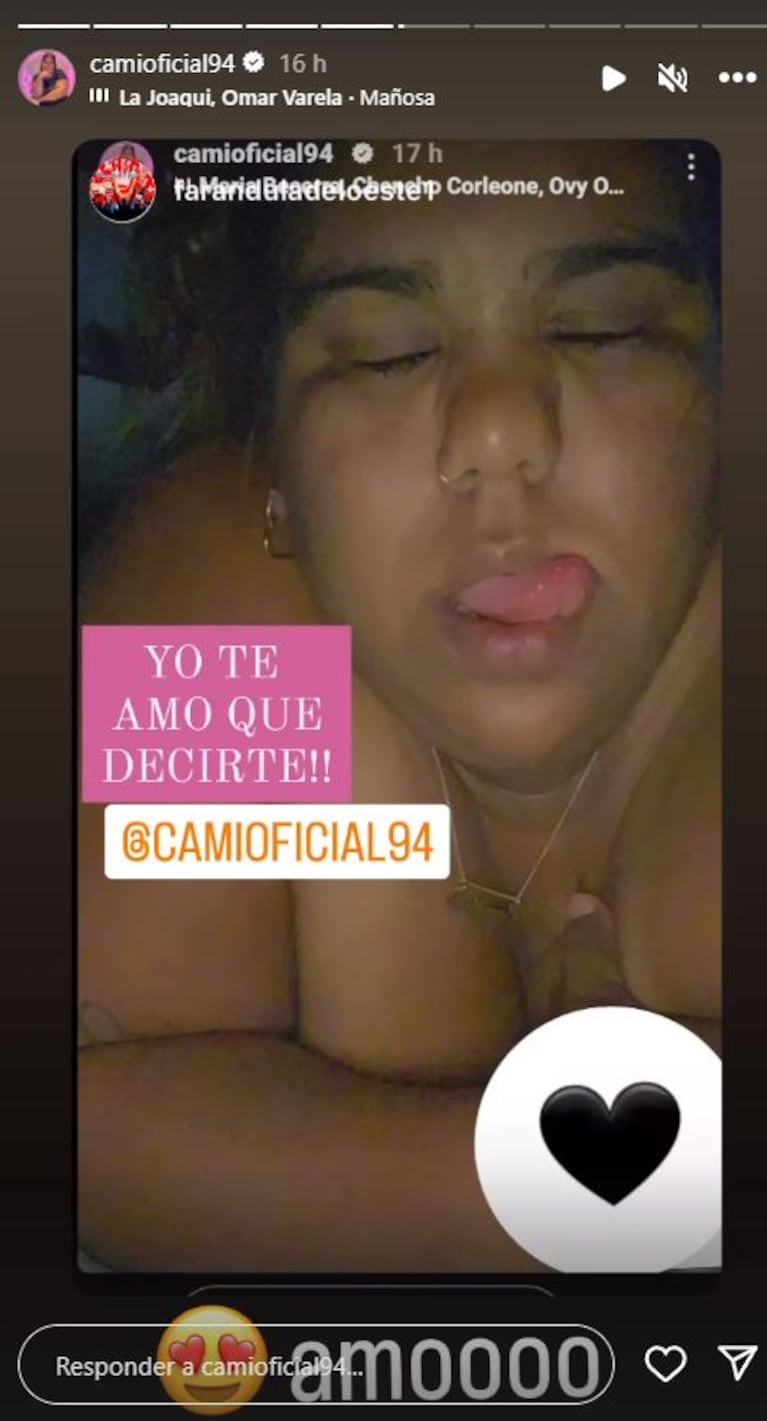 Se viralizó una foto hot de la hermana de Thiago Medina, el día que nacieron las gemelas de Daniela Celis