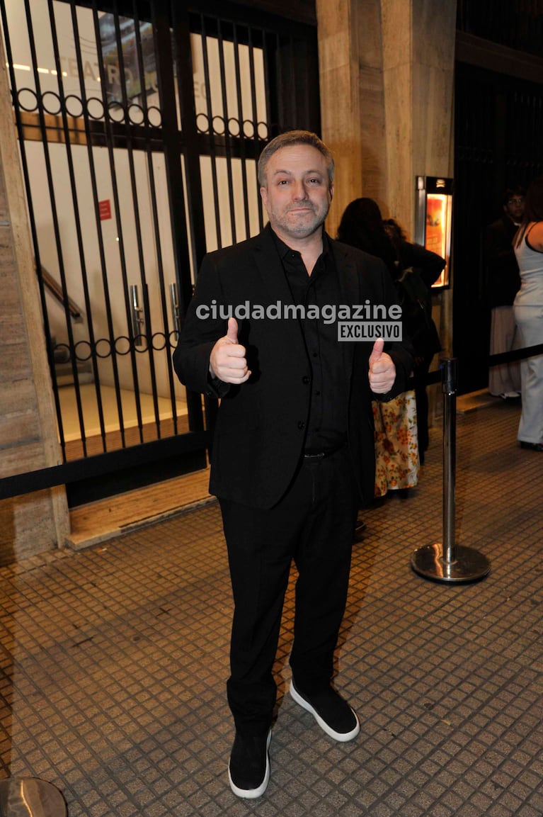 Sebastián Almada en los Premios Hugo (Foto: Movilpress).