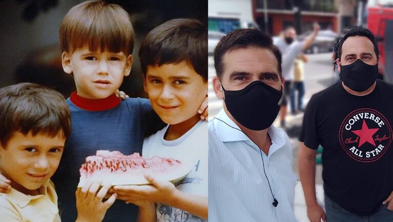 Sebastián despidió a su hermano mediante un conmovedor posteo.