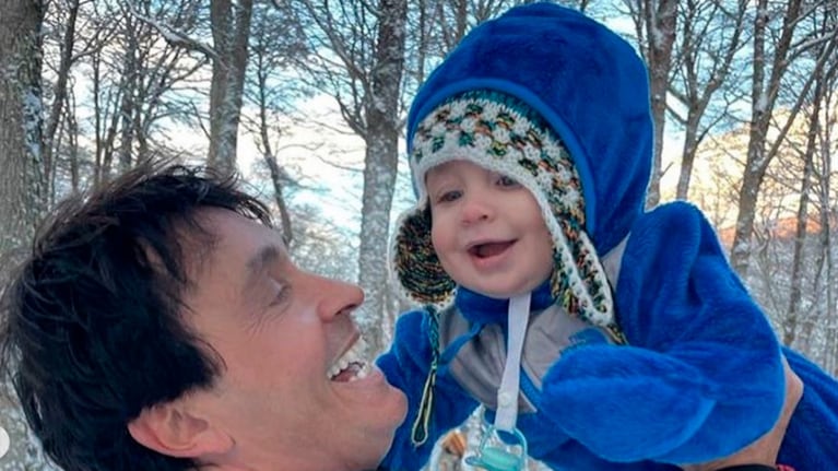Sebastián Estevanez le dedicó un conmovedor posteo a su hijo Fausto por sus 8 meses.