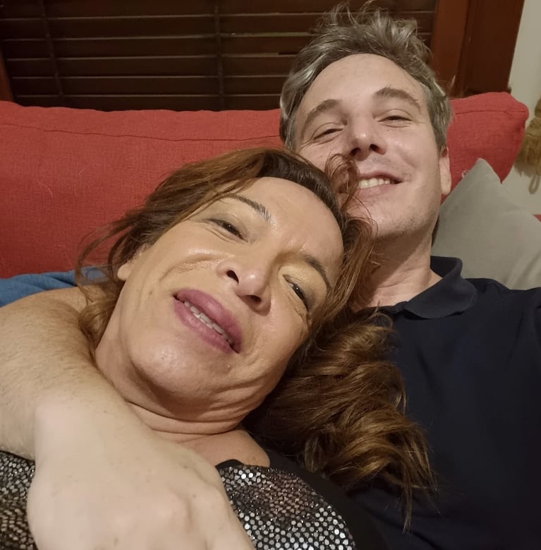 Sebastián Nebot y Lizy Tagliani. Foto: IG | sebasnebot