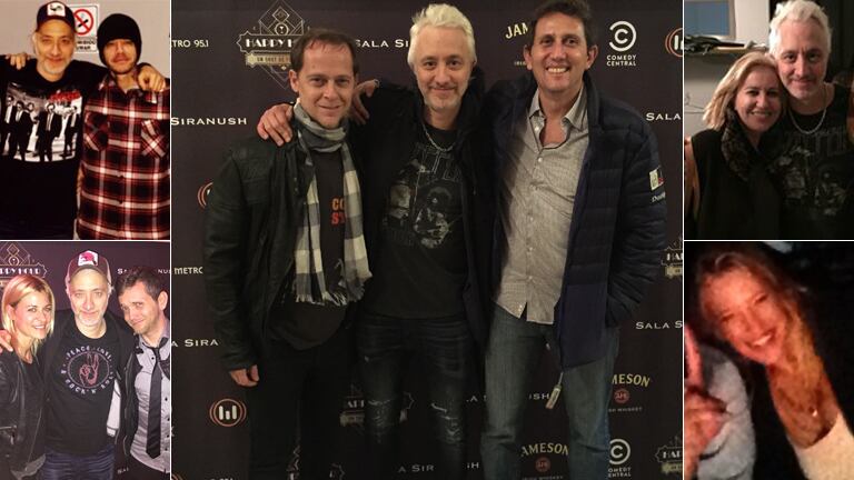 Sebastián Ortega, Eugenia Tobal, Diego Reinhold, Matías Martin, Juan Pablo Varsky, Mercedes Morán y Luisana Lopilato. Algunos de los famosos que fueron a ver Happy Hour.