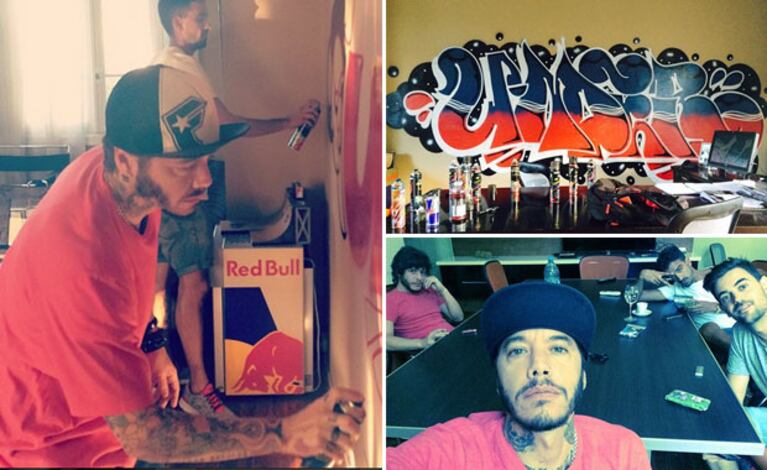 Sebastián Ortega, un maestro del graffiti. (Foto: Instagram)