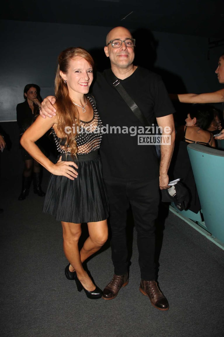 Sebastián Presta e invitada (Foto: Movilpress)