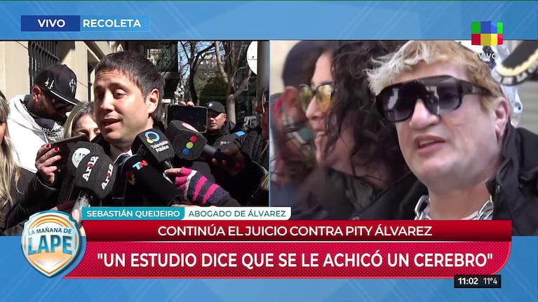 Sebastián Queijeiro y Pity Álvarez.