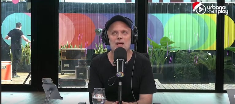 Sebastián Wainraich habló en radio con Lola Latorre. Foto: captura Urbana Play